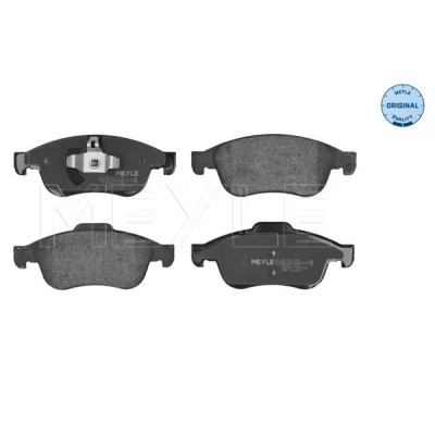 Bild av MEYLE 025 249 1418 Jeu de plaquettes frein ORIGINAL Quality Essieu avant non préparé pour indicateur d&#039;usure avec tôle anti bruit RENAULT: MEGANE 3