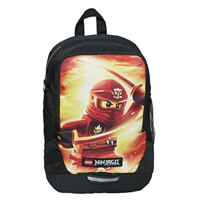 Bild av Lego Vline Ninjago Kai skolryggsäck 38 cm 24 L röd, Röd 40, Skola, minimalistiska