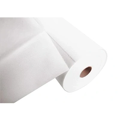 Bild av Pro Nappe Ref R732401I Engångshuvud av spunbond fleece kartong med 4 rullar 24 M lång x 0,4 bred förskuren var 1,20:e representerar 20 huvuden mot huvud vit färg