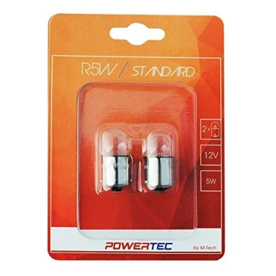 Bild av TECH STANDARD PTZ30 02B Glödlampor R5W 12V 5W
