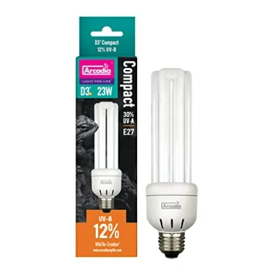 Bild av Arcadia D3+ Compact E27 12% UVB 23W