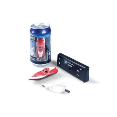Bild av Revell Control 23569 Mini RC Speedboat Röd med exakt 2,4 GHz kontroll, 7,5 cm lång