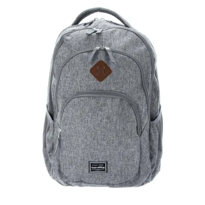 Bild av Travelite Unisex basic ryggsäck melange bagage handbagage (1 pack), LJUSGRÅ, 22 Liter (15.6 Zoll laptop),