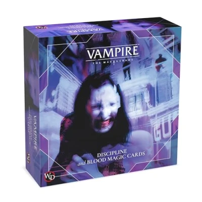 Bild av Renegade Game Studio : Vampire: The Masquerade rollspelstillbehör Discipline 5:e upplagan 219 kort i tarotformat, RPG, från 18 år