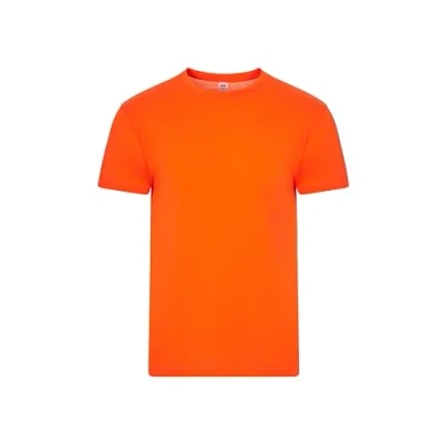 Bild av Mukua Derby, polyester känsla bomull unisex vuxen T shirt, Fluorancione, XXL