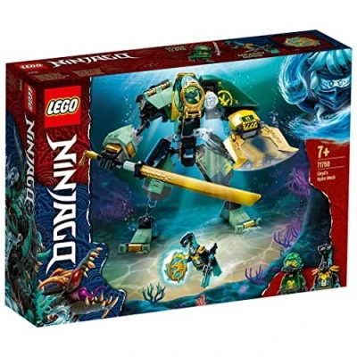 Bild av LEGO 71750 NINJAGO Lloyds vattenrobot, Actionfigur och Barnlesak med Hydro Mech Minifigurer, Ninja Byggsats för Barn fårn 7 år