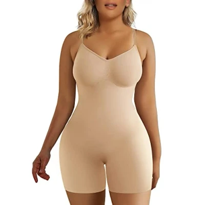 Bild av SHAPERX shapewear, bodysuit, kvinnor, underkläder, slimming, osynlig, shaper, S M