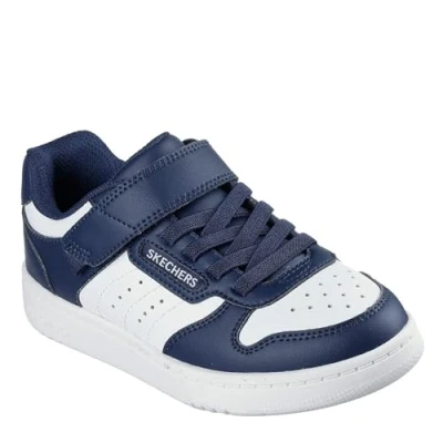 Bild av Skechers sneakers för pojkar Quick Street, Marinblå vit, 2.5 Little Kid