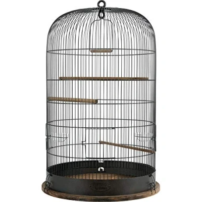 Bild av Zolux Cage Retro Marthe diam. 45 for birds col. Black