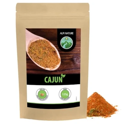 Bild av Cajun kryddblandning (125g), typisk indisk kryddblandning, återförslutbar förpackning