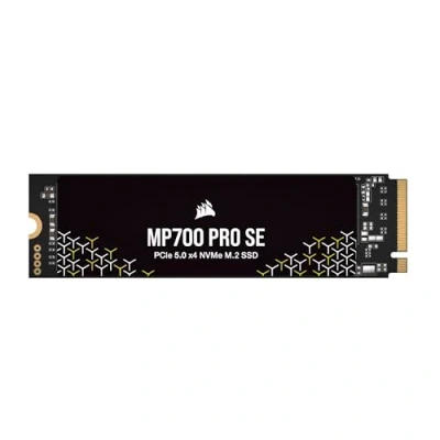 Bild av CORSAIR MP700 PRO SE 4 TB M.2 PCIe Gen5 x4 NVMe 2.0 SSD 2280 Upp till 14 000 MB/s Sekventiell Läshastighet TLC NAND med Hög Densitet Svart