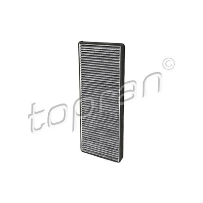Bild av TOPRAN 108 409 Filtre d&#039;habitacle à charbon actif, Cartouche filtrante, avec action absorbant les odeurs 390 152 24 rectangulaire