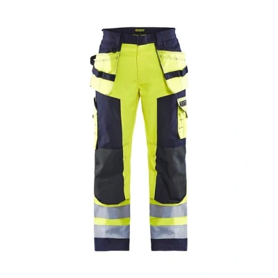 Bild av HANTVERKSBYXA 1579 1514 MULTINORM VGUL/MARINBLÅ D116 Beijerbygg Byggmaterial