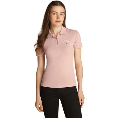 Bild av Tommy Hilfiger SLIM Script Graphic POLO Piké, Storlek: XS, Foggy pink