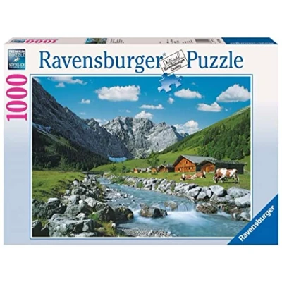 Bild av Ravensburger pussel 19216 Krawendelberg i Österrike 1000 bitar för vuxna och barn från 14 år, landskappussel med motiv