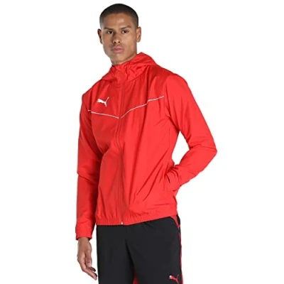 Bild av Puma herr Pullover tröja Teamrise All Weather Jacket, Red White, L