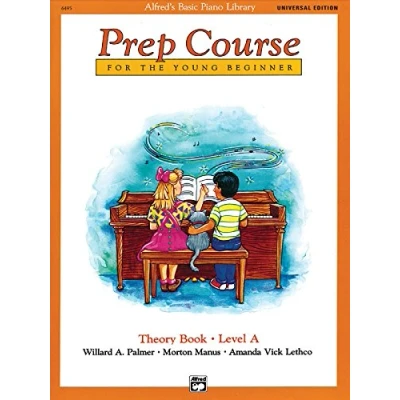 Bild av Alfred&#039;s basic piano library: prep course theory book level A piano: For the Young Beginner: BK