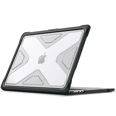 Bild av FINTIE Fodral kompatibelt med MacBook Air 15 tum (2024/2023) M3/M2 Chip, kraftigt hårt skal TPU stötfångare för 15,5 modell A3114 A2941, klar