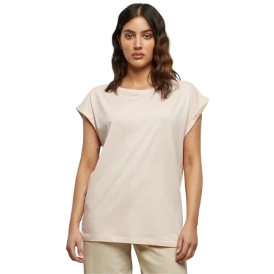 Bild av Urban Classics Extended Shoulder Tshirt bas, Storlek: Large, Pink