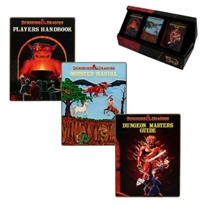 Bild av Dungeons &amp; Dragons 50th Anniversary 1st Edition Book Cover Ingot Set