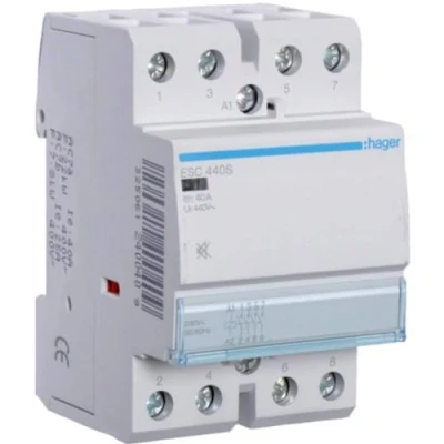 Bild av Hager Humfree contactor 40a 4no 230v 3m