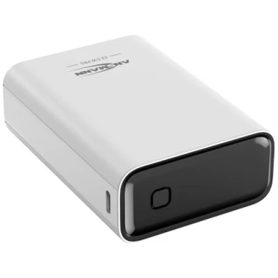 Bild av ANSMANN Powerbank 22,5 W PB322PD externt batteri med en kapacitet på 20 000 mAh nödströmsbatteri USB A och C portar, perfekt för smartphones, surfplattor, bärbara datorer, handhållna