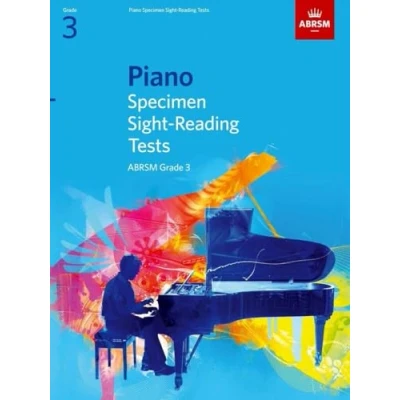 Bild av Abrsm piano specimen sight reading tests, grade 3