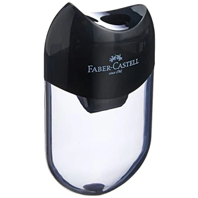 Bild av Faber Castell 183500 Pennvässare, 8 x 5 1.8 cm, Svart