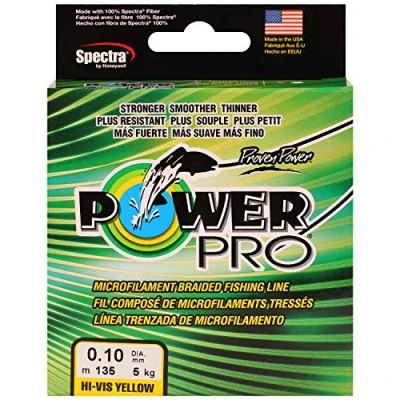 Bild av Power Pro gul 135 m flätlina