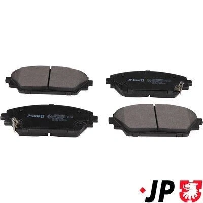 Bild av JP GROUP 3863604910 Jeu de plaquettes frein Essieu avant avec indicateur d&#039;usure MAZDA: 3 3/5 portes, CX 3, 30