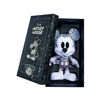 Bild av Simba 6315870275 Disney Komik Musse Pigg Gosedjur Februari Edition, Begränsad Specialutgåva, Amazon Exklusiv, i Presentförpackning, 35 cm Mjukdjur, Samlarobjekt, Från 0 Månader