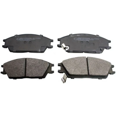 Bild av DENCKERMANN B110304 Jeu de plaquettes frein Essieu avant non préparé pour indicateur d&#039;usure, contact signal d&#039;usure exclu HYUNDAI: ACCENT 1