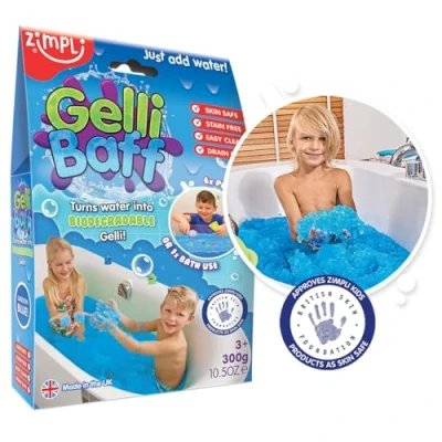 Bild av Gelli Baff badpulver med upplösning, 300 g, blå