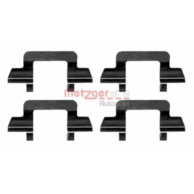Bild av METZGER 109 1243 Kit d&#039;accessoires, plaquette de frein à disque CITROËN: C3 I 3/5 portes, C2 Pluriel