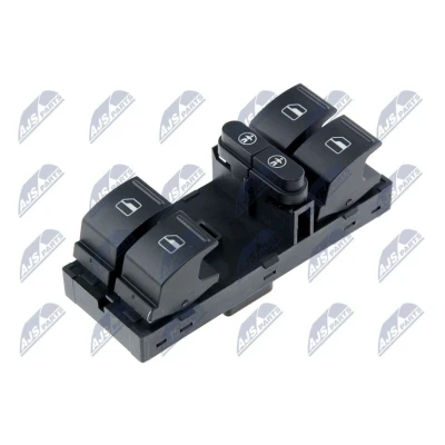 Bild av Brytare, fönsterhiss, Fram, Fordonsdörr, Förarsida, vw touareg, 7L6 959 857C 3X1, 857C, 857E