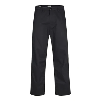Bild av JACK &amp; JONES Jpstalex Jjclean arbetsbyxor för män, svart, 34W / 32L