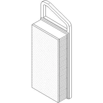 Bild av Luftfilter, citroën c1, c2, c3 i, ii, pluriel, peugeot 1007, 107, 206 halvkombi, sw, 206+, 207, 307, 307 break, 1444 X2,