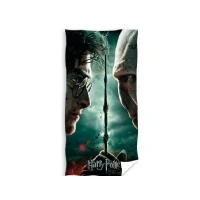 Bild av Harry Potter och dödsrelikerna handduk 100 procent bomull