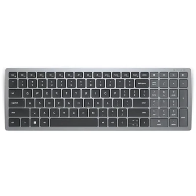 Bild av Dell KB740 keyboard compact multi device AZERTY French titan grey Tangentbord Fransk Grå