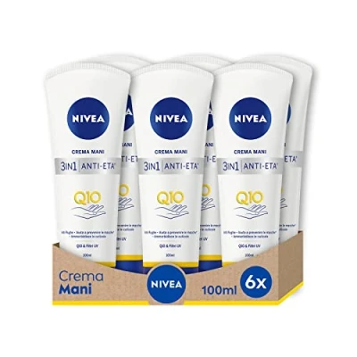 Bild av Nivea Cream Mani, 6 förpackningar à 100 ml anti ålder