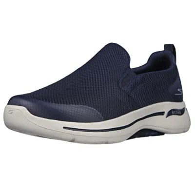 Bild av Skechers herr Go Walk Arch Fit Togpath sneakers, Marinblå grå, 45 EU