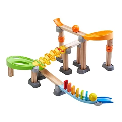 Bild av HABA KULLERBÜ Knikkerbaan Melodious Dominoes Kulbana för barn, Storlek: One Size, Multi coloured