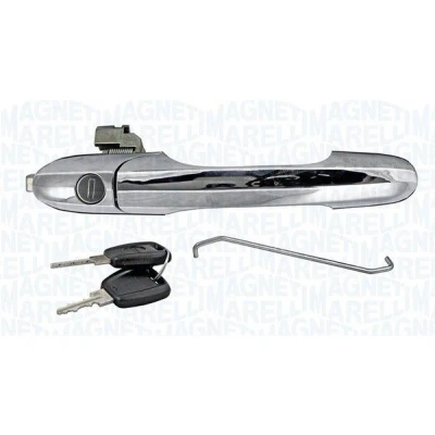 Bild av MAGNETI MARELLI 350105021300 Poignée De Porte avant droite sans clé chrome/noir revêtu FIAT: 500 C Cabriolet, 3 portes