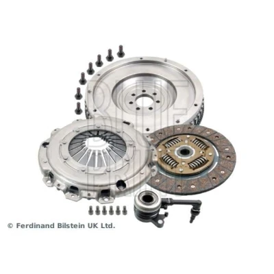 Bild av BLUE PRINT ADBP300141 Kit d&#039;Embrayage à quatre pièces avec graisse synthétique, butée hydraulique volant moteur 241 RENAULT: MEGANE 2