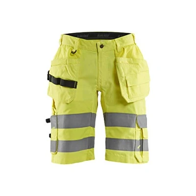 Bild av VARSELSHORTS 1586 1811 MED STRETCH VARSELGUL C48 Beijerbygg Byggmaterial