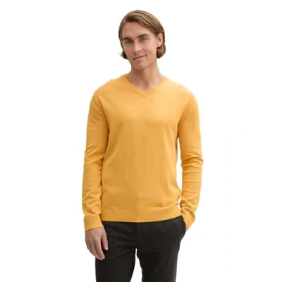Bild av TOM TAILOR herrtröja, 15334 nektar gul melange, XL