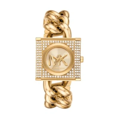 Bild av Michael Kors Traditional MK Chain LOCK Klocka goldcoloured, Storlek: One Size, Gold coloured