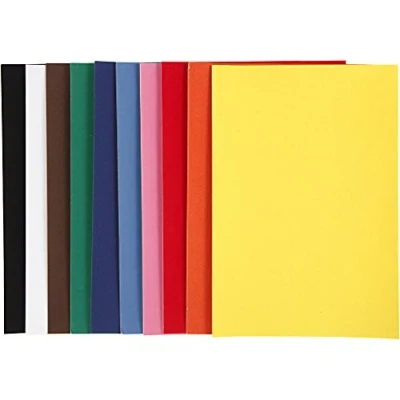 Bild av Creativ Company Velor Paper Color A4 10 Sheets