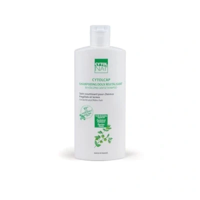 Bild av Cytolcap Shampoo Närande vård för matt och skadat hår Främjar återväxten av devitaliserat Daglig användning 250 ml Cytolnat