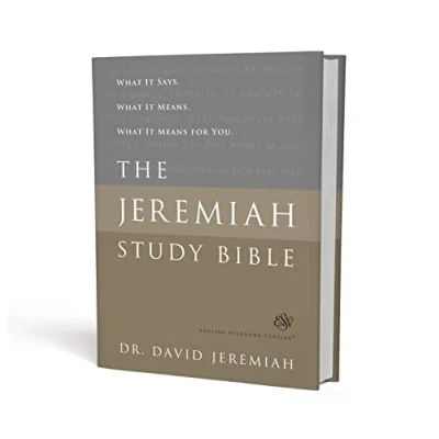 Bild av The Jeremiah Study Bible, ESV: What It Says. Means. Means for You.